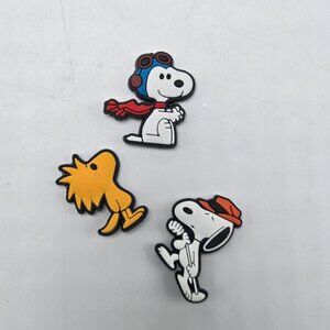 Set of 3 of Snoopy Woodstock Magnets Snoopy vs The Red Baron Funny Handmade OOAK